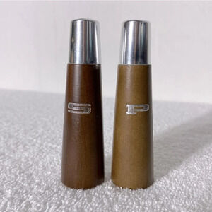 Vintage MCM Wood Salt & Pepper Shakers Grannycre Cottagecore Cabincore Nostalgia